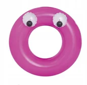 Materace dmuchane i koła do pływania - Bestway nadmuchiwane koło z oczami niebieskie 91 cm - miniaturka - grafika 1