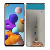 Części serwisowe do telefonów - WYŚWIETLACZ EKRAN LCD DO SAMSUNG A21S - miniaturka - grafika 1
