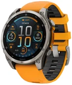 Smartwatch - Garmin Fenix 8 Amoled 47mm 010-02904-11 Pomarańczowy - miniaturka - grafika 1
