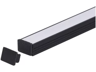 Zaślepka PCV Line czarna - Taśmy LED - miniaturka - grafika 1