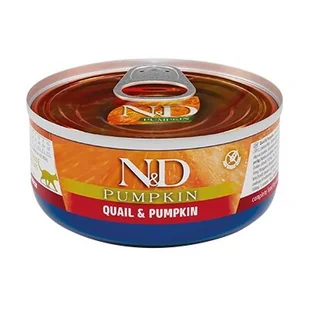 FARMINA FARMINA N&D Pumpkin & quail karma mokra dla kota przepiórka i dynia 80 g - Mokra karma dla kotów - miniaturka - grafika 1
