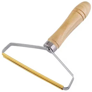 GOLARKA do usuwania sierści zmechaceń z dywanu ubrań stal 12,5cm DA159 - Miotły, szufle, mopy - miniaturka - grafika 1