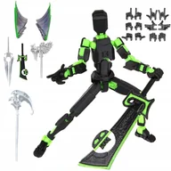 Manekiny wystawowe - Mini Figurka Ruchomy Robot Figurka Ruchoma Legenda Manekin 3D Figurka - miniaturka - grafika 1