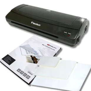 ZESTAW - LAMINATOR laminarka A4 + folia do laminowania GRATIS - Laminatory - miniaturka - grafika 1
