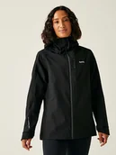 Kurtki i kamizelki sportowe damskie - Regatta Kurtka funkcyjna "Birchdale II" w kolorze czarnym - miniaturka - grafika 1