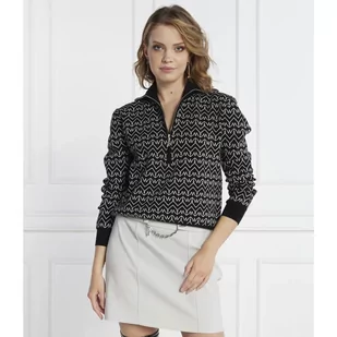Patrizia Pepe Sweter | Regular Fit - Swetry damskie - miniaturka - grafika 1