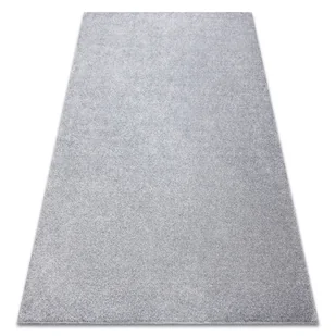 DYWAN - WYKŁADZINA SAN MIGUEL srebrny 92 gładki, jednolity, jednokolorowy szary 200x200 cm - Wykładziny - miniaturka - grafika 1