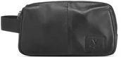Kosmetyczki, organizery i kuferki - Vittorio Vit Leather Wash Bag 2 Room - Kosmetyczka - miniaturka - grafika 1