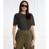 Body - Pinko Lniane body BABEL | Cropped Fit - miniaturka - grafika 1