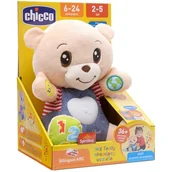 Zabawki interaktywne dla dzieci - Chicco maskotka Miś okazujący uczucia PL/ANG - miniaturka - grafika 1