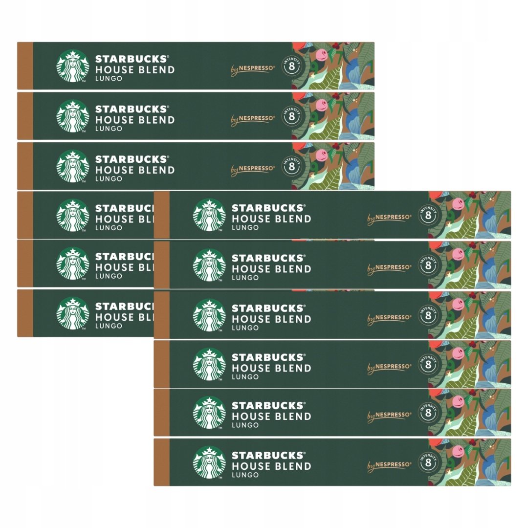 Kawa Nespresso Starbucks House Blend 12x10 kapsułek