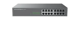 Grandstream Networks GWN7702P łącza sieciowe Nie zarządzany 10G Ethernet (100/1000/10000) Czarny GWN7702P - Switche - miniaturka - grafika 1