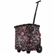 Torby i wózki na zakupy - reisenthel Wózek sklepowy Carrycruiser Frame 47,5 cm frame paisley black - miniaturka - grafika 1