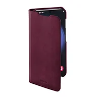 Etui i futerały do telefonów - Hama Etui na telefon komórkowy Samsung Galaxy S23 "Guard Pro" (etui ochronne z przegródką na karty, składane etui do Samsung S23 z zapięciem magnetycznym i funkcją stojaka) bordowe - miniaturka - grafika 1