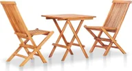 Meble ogrodowe - Elior Zestaw drewnianych mebli ogrodowych - Trivo 2X - miniaturka - grafika 1