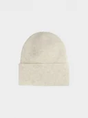 Czapki damskie - Damska czapka zimowa Outhorn OTHWAW24ACAPF545 - beżowa - miniaturka - grafika 1