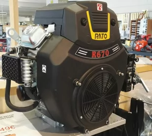 SILNIK RATO R670 SPALINOWY BENZYNOWY 22 KM WAŁ 25,4 mm MOTOR - Silniki spalinowe - miniaturka - grafika 6