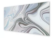 Dekoracje domu - Panel kuchenny HOMEPRINT Szary płynny marmur 100x50 cm - miniaturka - grafika 1