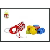 Zabawki kreatywne - Speelgoed Speel goed 610069  koraliki 72-częściowy w doniczce 610069 - miniaturka - grafika 1