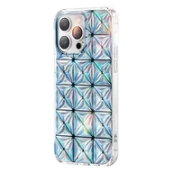 Etui i futerały do telefonów - Kingxbar Miya Series etui iPhone 14 Pro pokrowiec obudowa na tył plecki laser color - miniaturka - grafika 1