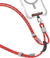 Kable USB - Universal phone lanyard cable 2in1 Skinarma Dyno Ve USB-C/USB-C red - miniaturka - grafika 1