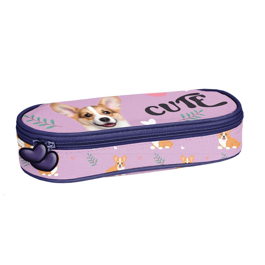 Piórnik bez wyposażenia Cute Corgi PASO