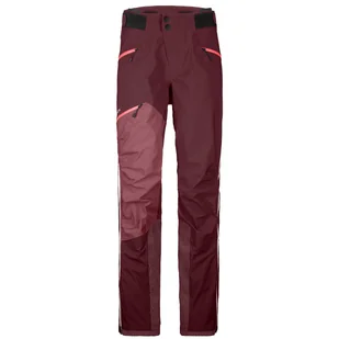 Spodnie damskie Ortovox W's Westalpen 3L Pants Rozmiar: L / Kolor: czerwony - Spodnie sportowe damskie - miniaturka - grafika 1