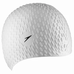 Speedo damskie Bubble Cap czapka, biały, jeden rozmiar 68-709290003 - Pływanie - miniaturka - grafika 1