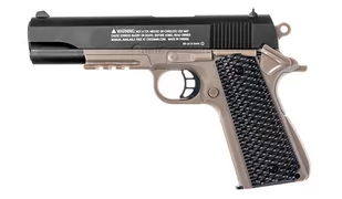 Crosman - Pistolet wiatrówka S1911 + tarcza żelowa - S1911KT - Wiatrówki pistolety - miniaturka - grafika 1