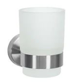 Kubki na szczoteczki do zębów - Kleine Wolke Allegra Kubek łazienkowy szkło mleczne - miniaturka - grafika 1