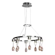 Lampy sufitowe - Candellux Lampa wisząca 8 pł Prisma LED 8x3W 38-26064 c_38-26064 - miniaturka - grafika 1