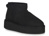 Śniegowce damskie - Śniegowce damskie Emu Australia czarne platforma Stinger Micro Flatform-41 - miniaturka - grafika 1