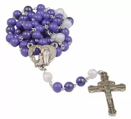 Jubileuszowy różaniec ku czci Matki Bożej z Lourdes - Różańce - miniaturka - grafika 1