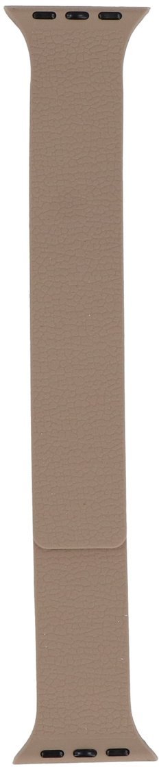 Pasek do smartwatcha GlacierX Silicone Smooth Grained Magnetic Sand Beige do Apple Watch 38/40/41mm Beżowy
