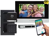 Wideodomofony - Jednorodzinny wideodomofon IP Vidos ONE M2010 A2000-G/D Kamera Aplikacja Szyfrator Podtynkowy - miniaturka - grafika 1