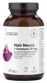 Włosy, skóra, paznokcie - Aura Herbals Hair Mania + Keratyna 20 mg Kapsułki 120 sztuk - miniaturka - grafika 1