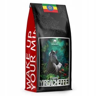 Kawa Ziarnista Ethiopia Yirgacheffe Świeżo Palona- 100% Arabica - Blue Orca - Kawa - miniaturka - grafika 1