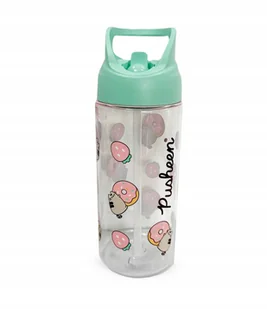 Pusheen Bidon tritan 500ml Zielony - Bidony dla dzieci - miniaturka - grafika 1