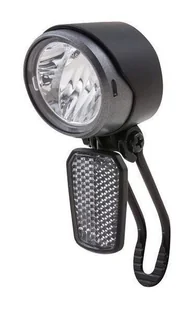 SPANNINGA X&O 30 XE Front Light E-Bike 6-36VDC, black 2020 Oświetlenie rowerowe - zestawy H676108 - Lampki rowerowe - miniaturka - grafika 1