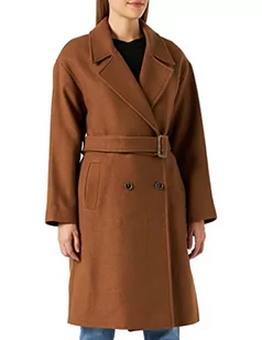 Płaszcz damski Naf Amaxine, z?otobr?zowy, 32 - Płaszcze damskie - miniaturka - grafika 1