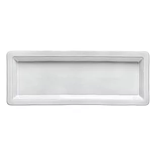 Costa Nova Tacka prostokątna Plano White 37 cm - Tace i patery - miniaturka - grafika 1