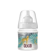 Butelki dla niemowląt - LOVI Butelka Trends 120 ml Jungle Vibes ze smoczkiem 0m+ - miniaturka - grafika 1