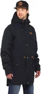 Kurtki męskie - kurtka street zimowa męska HORSEFEATHERS PRESTON JACKET Plain Black - miniaturka - grafika 1