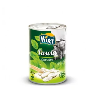 Fasola Cannellini 400 g (240 g) Kier - Pasztet i przetwory mięsne - miniaturka - grafika 1