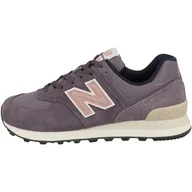 Trampki damskie - New Balance Damskie trampki 574, 5 UK fioletowe, Fioletowy, 37.5 EU - miniaturka - grafika 1