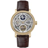 Zegarki męskie - Ingersoll I12402 The Row Dual Time automatic - miniaturka - grafika 1