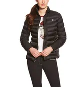 Kurtki jeździeckie - Ariat Kurtka IDEAL DOWN damska - black - miniaturka - grafika 1