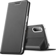 Etui i futerały do telefonów - Pokrowiec na telefon komórkowy Sony Xperia 10 V Book Etui ochronne Slim Flip Cover Case - miniaturka - grafika 1