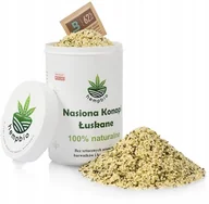 Ziarna i nasiona roślin strączkowych - NASIONA KONOPI ŁUSKANE ziarno konopne bez dodatków 100% naturalne błonnik - miniaturka - grafika 1