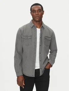 Only & Sons Koszula jeansowa Bane 22023247 Szary Regular Fit - Koszule męskie - miniaturka - grafika 1